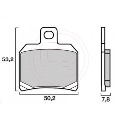 Fékbetét GRIMECA FT4035 szinter