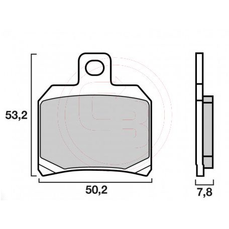 Fékbetét GRIMECA FT4035 szinter