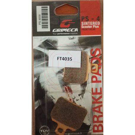 Fékbetét GRIMECA FT4035 szinter