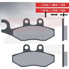 BRENTA fékbetét FT4041 szinter