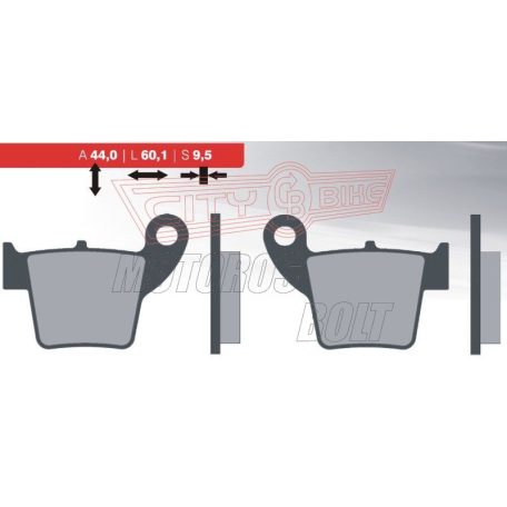 BRENTA fékbetét FT4046 szinter