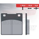 BRENTA fékbetét FT4052 szinteres 9mm