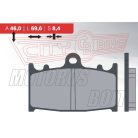 BRENTA fékbetét FT4062 szinter