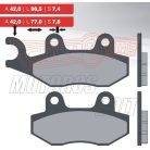 BRENTA fékbetét FT4063 7mm vastag szinter