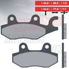 BRENTA fékbetét FT4064 szinter
