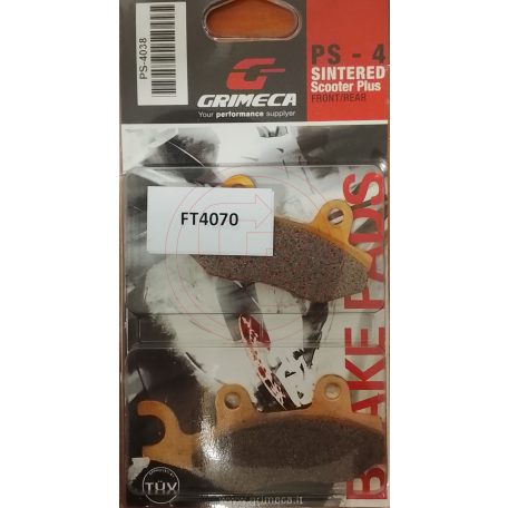 Fékbetét GRIMECA FT4070 szinter