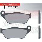 BRENTA fékbetét FT4080 szinter