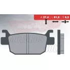 BRENTA fékbetét FT4082 szinter