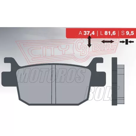 BRENTA fékbetét FT4082 szinter