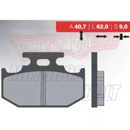 BRENTA fékbetét FT4086 szinter
