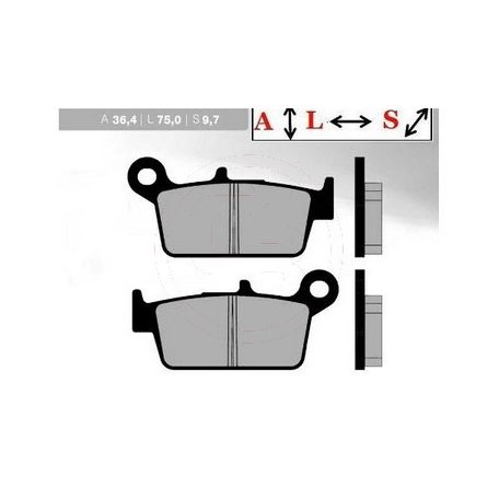 Fékbetét 12 GRIMECA FT4087 szinter