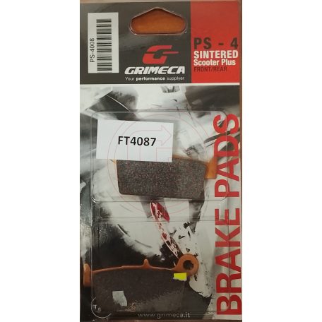 Fékbetét 12 GRIMECA FT4087 szinter