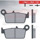 BRENTA fékbetét FT4087 szinter