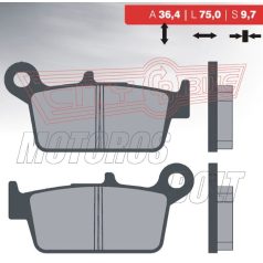 BRENTA fékbetét FT4087 szinter