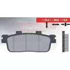 BRENTA fékbetét FT4103 szinter