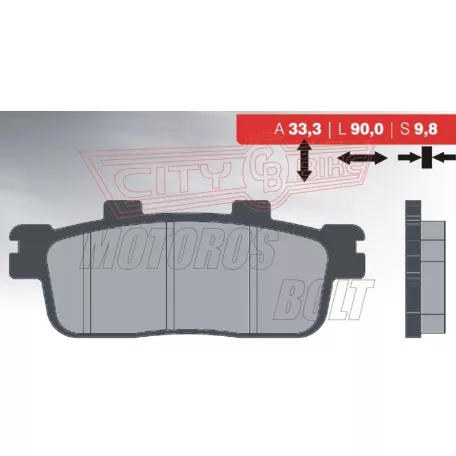 BRENTA fékbetét FT4103 szinter