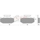 BRENTA fékbetét FT4108 9,5mm = FT4109 szinter