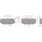 BRENTA fékbetét FT4109 szinter