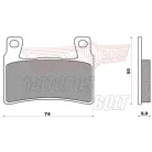 BRENTA fékbetét FT4112 9,9mm vastag szinter