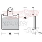 BRENTA fékbetét FT4115 (4db-os) szinter