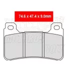 BRENTA fékbetét FT4116 szinter CBR 600 RR