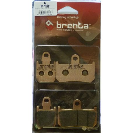 BRENTA fékbetét FT4118 (4db-os) szinter