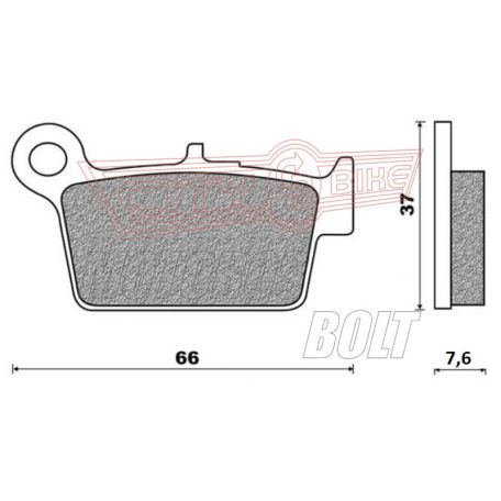 BRENTA fékbetét FT4125 szinter