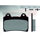 BRENTA fékbetét FT4135 szinter