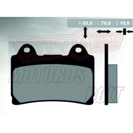 BRENTA fékbetét FT4135 szinter