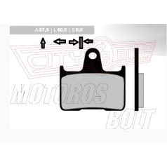 BRENTA fékbetét FT4137 szinter