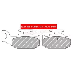 BRENTA fékbetét FT4144 szinter