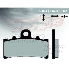 BRENTA fékbetét FT4154 szinter
