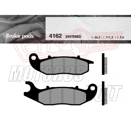 BRENTA fékbetét FT4162 szinter