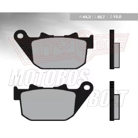 BRENTA fékbetét FT4167 szinter Harley