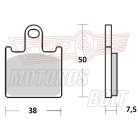 BRENTA fékbetét FT5115 (4db-os) kerámia