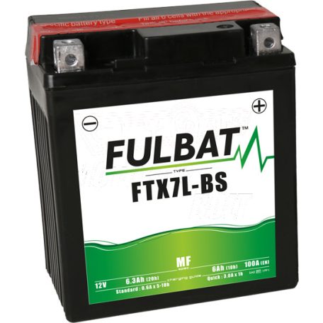 Akkumulátor 12V 6AH YTX7L-BS FULBAT MF