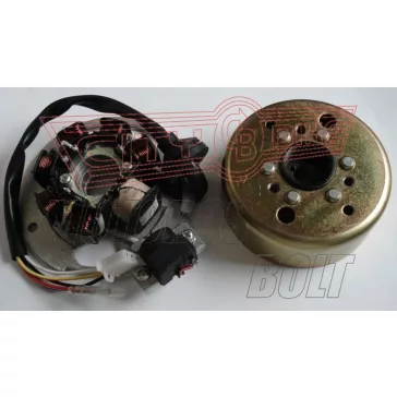  Gyújtásalaplap+lendkerék Keeway / CPI 50 2T motorral szerelt robogókhoz