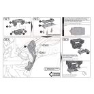 GPS tartó Yamaha FJR 1300 motorkerékpárhoz