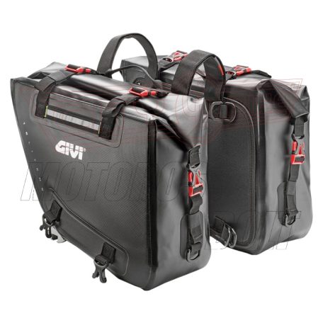 GIVI GRT718 – vízálló oldaltáska szett enduró és off-road motorokra (15+15 liter)