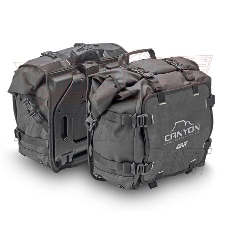 GIVI GRT720B Canyon – 2×25 literes vízálló oldaltáska pár - MONOKEY® rendszerrel