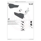 SW-Motech Sport kézvédő – BMW R 1250 GS/Adventure, F 800 GS, F 900 GS, F 900 R - Stílusos védelem szél, hideg és eső ellen