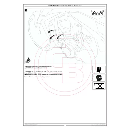 SW-Motech Sport kézvédő – HONDA CB750 (2022-2025)-Stílusos védelem szél, hideg és eső ellen