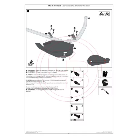 SW-Motech Adventure kézvédő – HONDA CB750 (2022-2025) - Elegáns, zárt kialakítás maximális védelemmel
