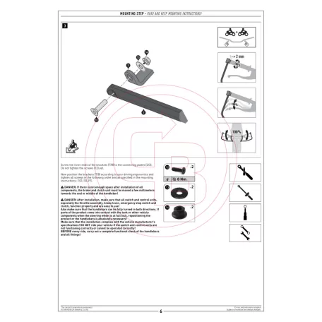 SW-Motech Adventure kézvédő – HONDA X-ADV750 és CRF1000/1100 - Elegáns, zárt kialakítás maximális védelemmel
