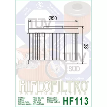 Olajszűrő HIFLOFILTRO HF 113