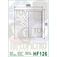 Olajszűrő HIFLOFILTRO HF 126