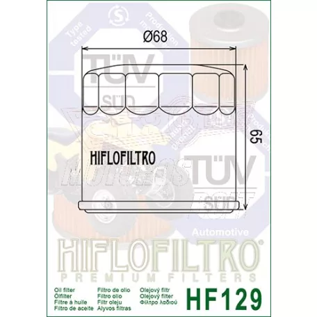 Olajszűrő HIFLOFILTRO HF 129