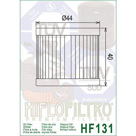 Olajszűrő HIFLOFILTRO HF 131