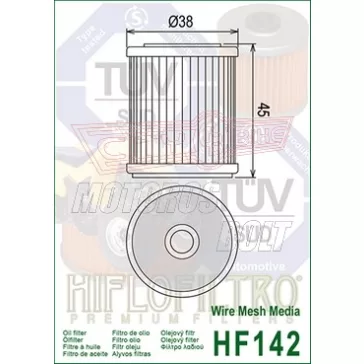 Olajszűrő HIFLOFILTRO HF 142