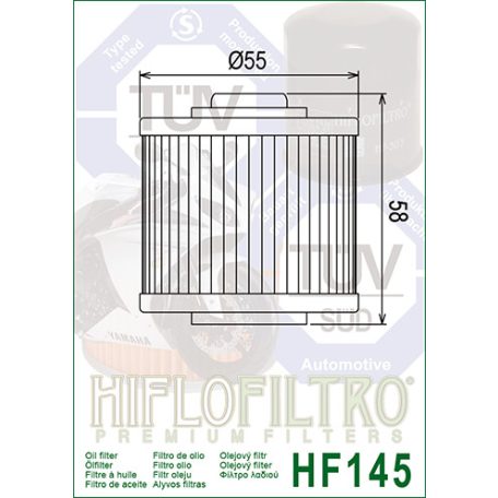 Olajszűrő HIFLOFILTRO HF 145